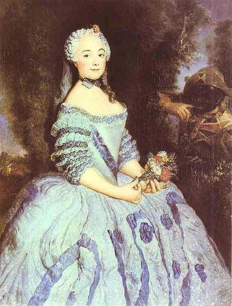 antoine pesne Portrait of the Actress Babette Cochois (c.1725-1780), later Marquise Argens